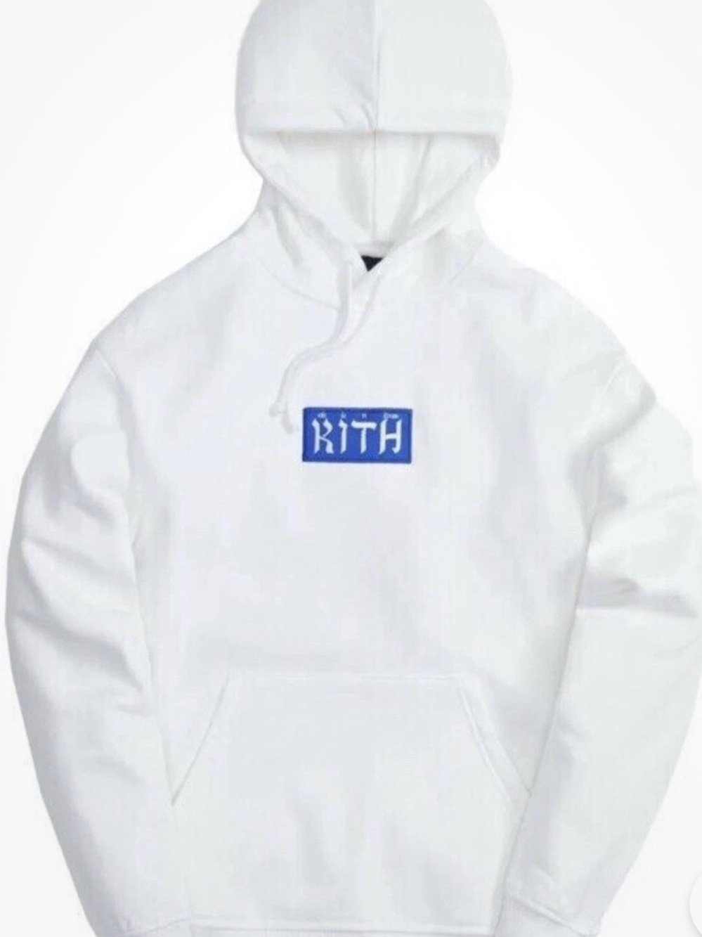 Kith Hebrew Box Logo Hoodie White
Monday Program NEW with Bag and Tags